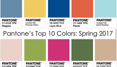 Spring-Summer 2017 Fashion trends: Top 10 key colors