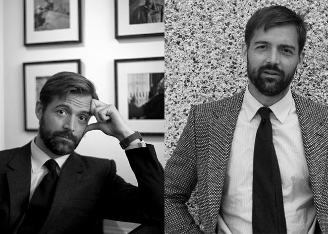Patrick Grant - the creative director of bespoke tailors Norton & Sons of Savile Row