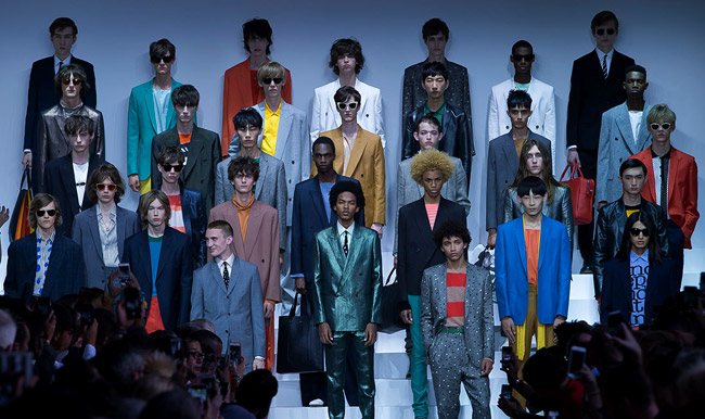 Innovative look at the traditional wool tailoring by Paul Smith