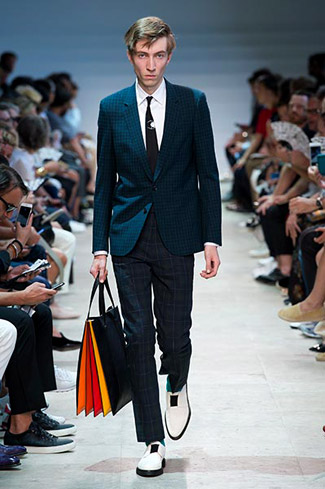 Innovative look at the traditional wool tailoring by Paul Smith