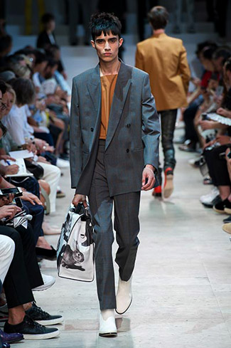 Innovative look at the traditional wool tailoring by Paul Smith