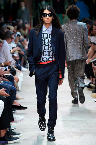 Innovative look at the traditional wool tailoring by Paul Smith