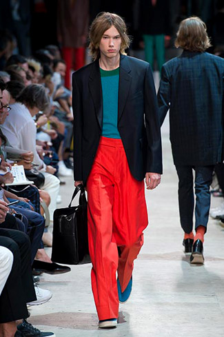 Innovative look at the traditional wool tailoring by Paul Smith