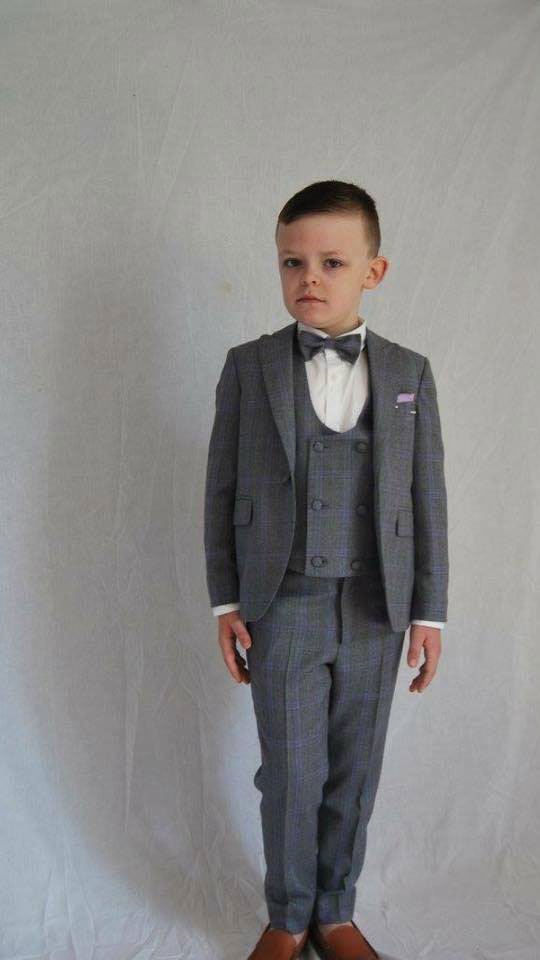 Boys bespoke suits in Ireland by Paul Henry