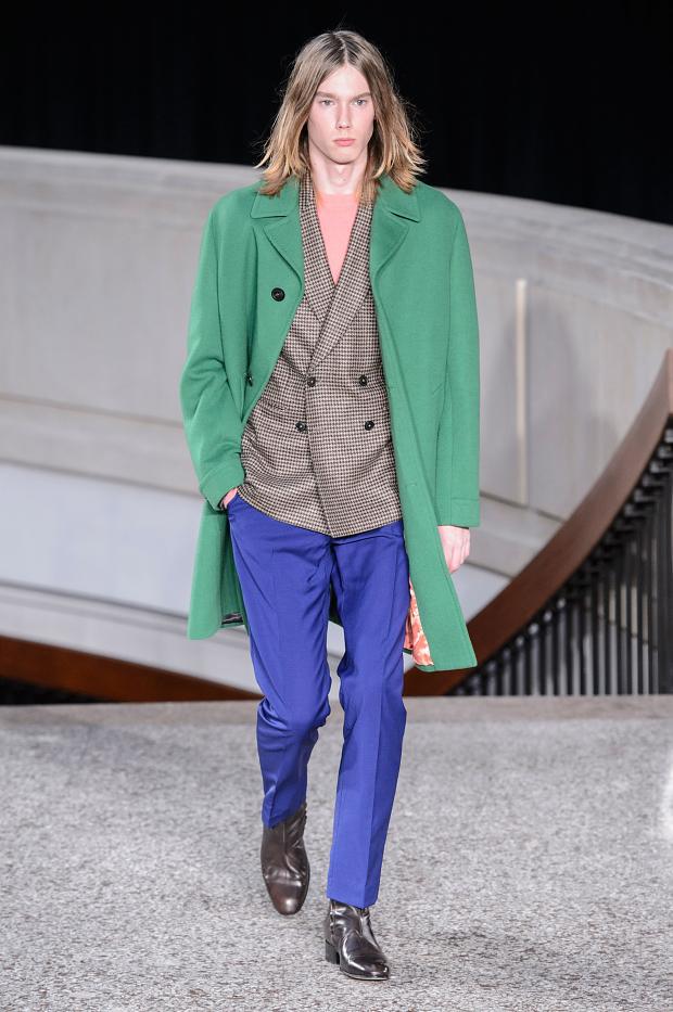 Paul Smith Autumn/Winter 2016 - the colourful suit