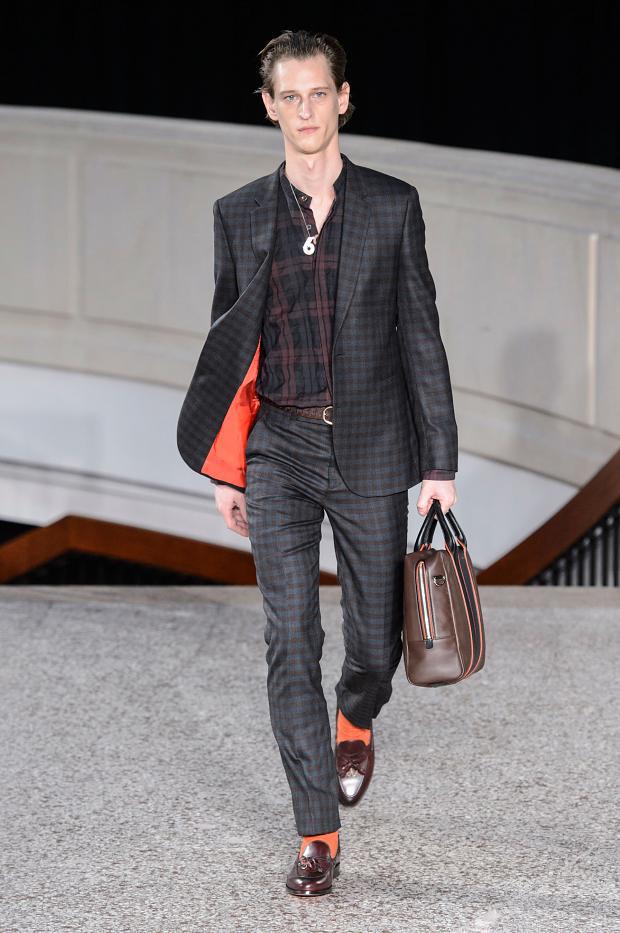 Paul Smith Autumn/Winter 2016 - the colourful suit