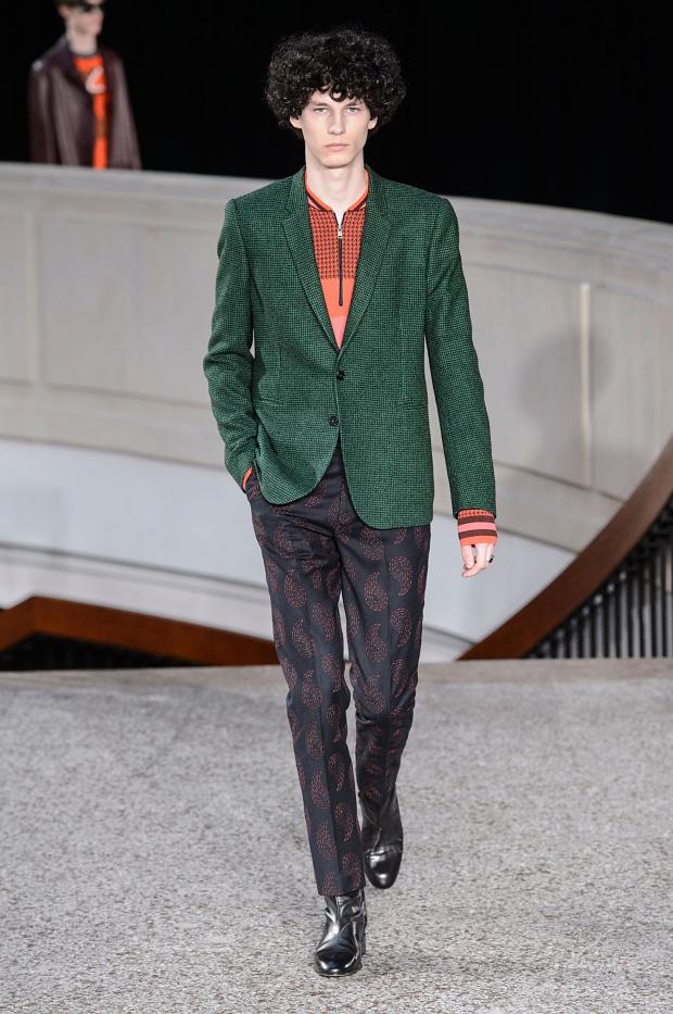 Paul Smith Autumn/Winter 2016 - the colourful suit
