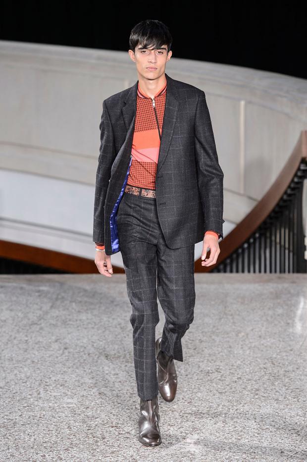 Paul Smith Autumn/Winter 2016 - the colourful suit