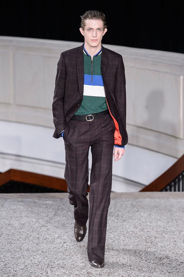 Paul Smith Autumn/Winter 2016 - the colourful suit