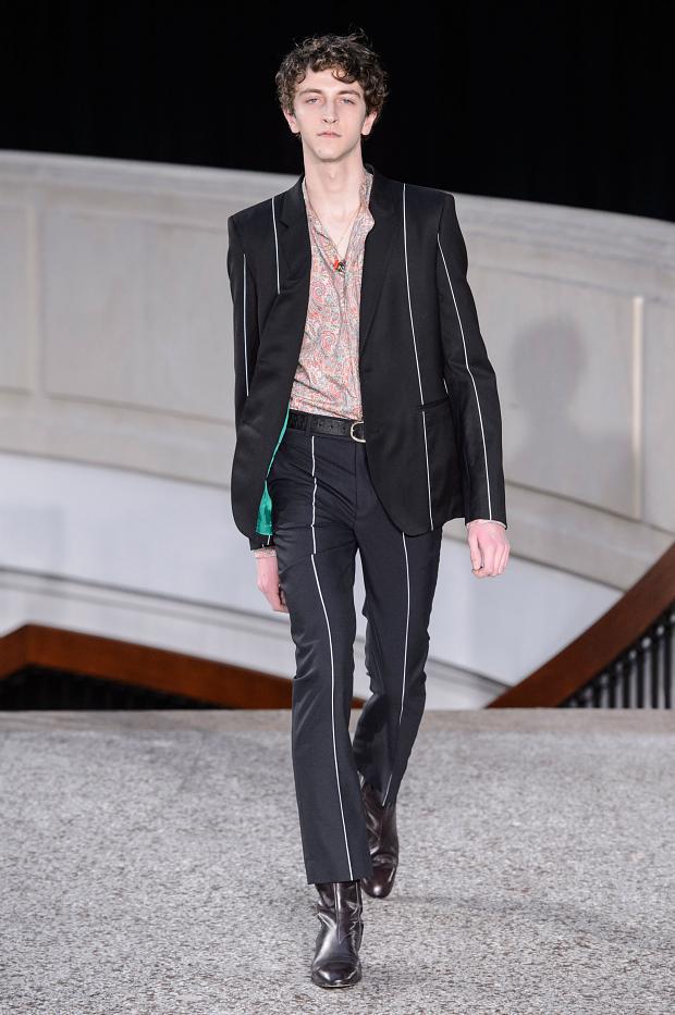 Paul Smith Autumn/Winter 2016 - the colourful suit