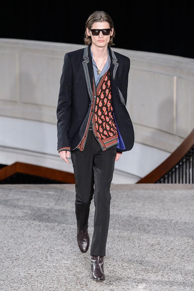 Paul Smith Autumn/Winter 2016 - the colourful suit