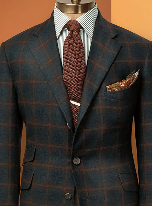 American made-to-measure suits by Paul Stuart