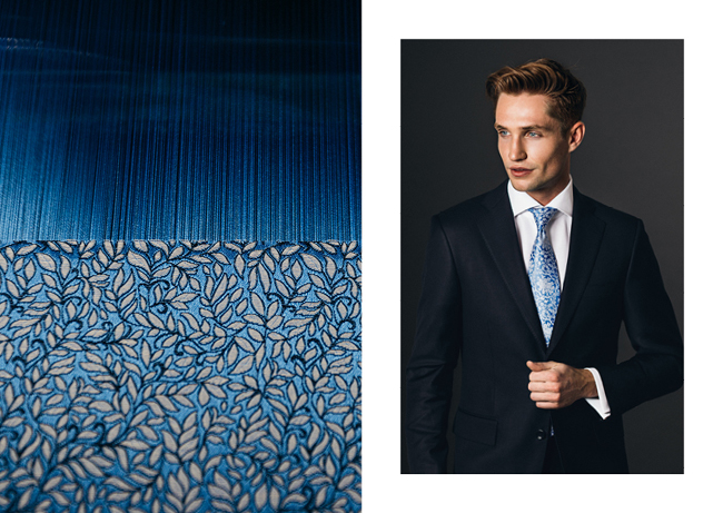 Penrose - the British woven silk ties