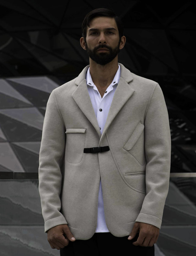 Mariana Razuk - a men's fashion designer, based in Germany