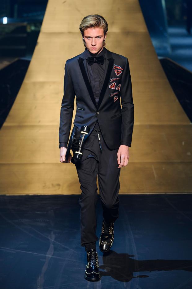 Philipp Plein Autumn/Winter 2016-2017 collection men's suits and coats