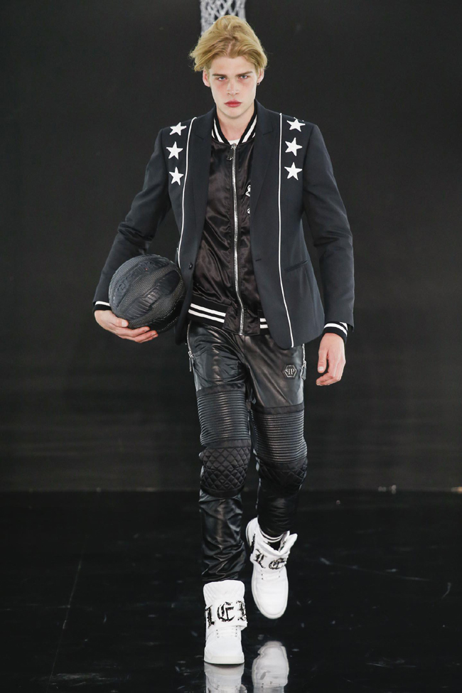 Philipp Plein Spring Summer 2017 collection the basketball theme