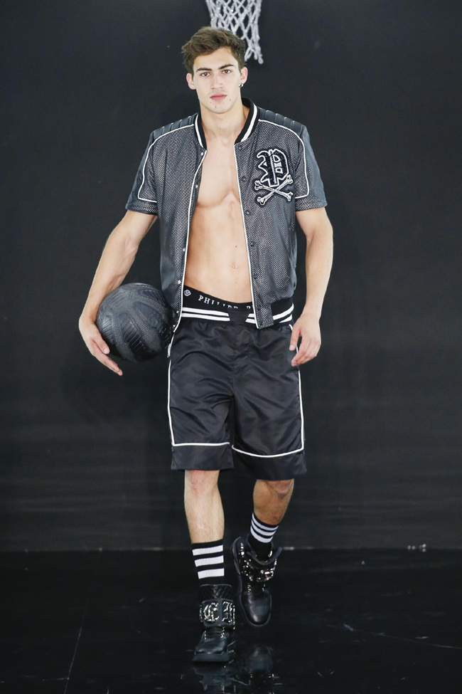 Philipp Plein Spring/Summer 2017 collection - the basketball theme