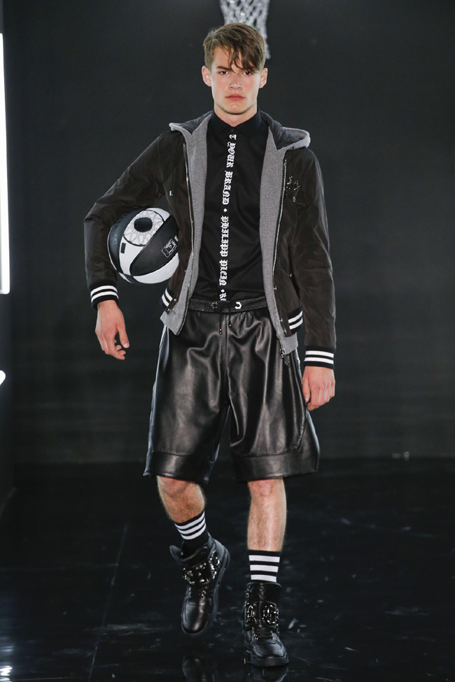 Philipp Plein Spring/Summer 2017 collection - the basketball theme