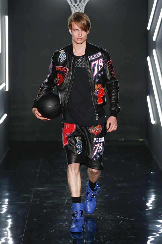 Philipp Plein Spring/Summer 2017 collection - the basketball theme