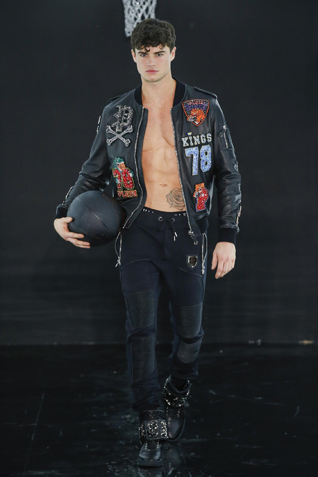 Philipp Plein Spring/Summer 2017 collection - the basketball theme