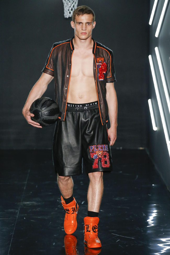 Philipp Plein Spring/Summer 2017 collection - the basketball theme