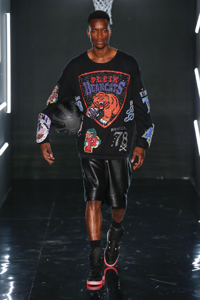 Philipp Plein Spring/Summer 2017 collection - the basketball theme