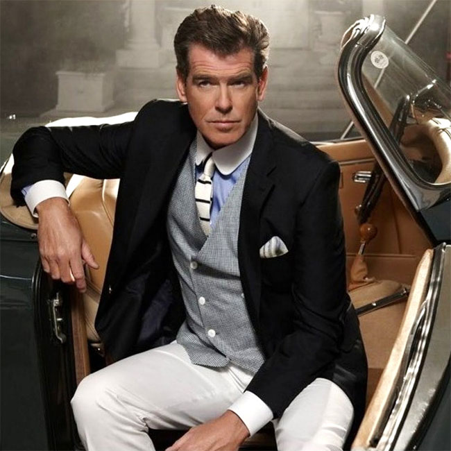 Celebrities' style: Pierce Brosnan