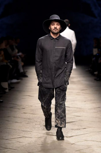 2015 Who Is On Next? Uomo winner Vittorio Branchizio at Pitti Uomo 89