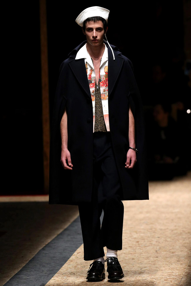 Milan Men's Fashion Week: Prada Fall-Winter 2016/2017 collection