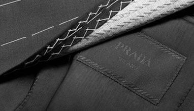 Made-to-measure suits by Prada