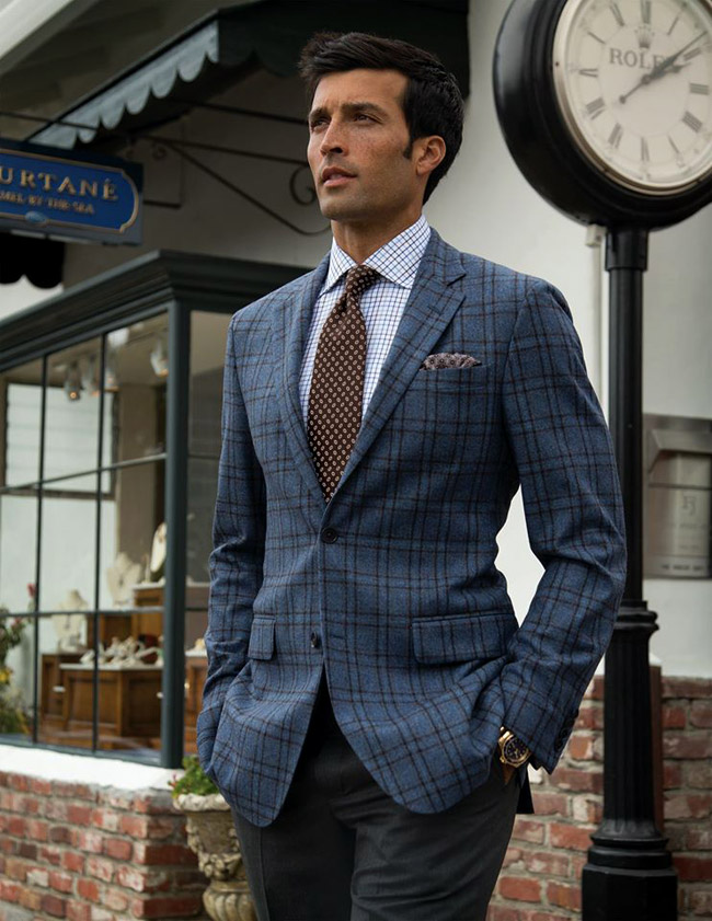 Luxury menswear by Robert Talbott California