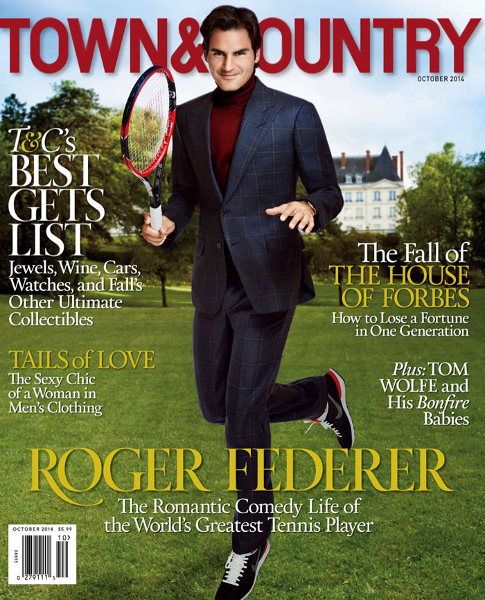 Roger Federer is Most Stylish Man June 2016 in Sports