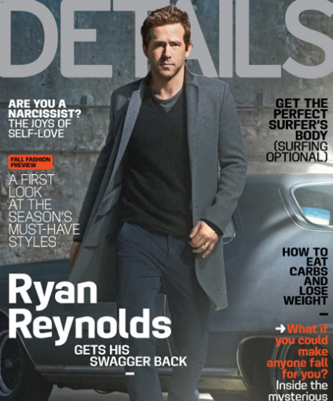 Ryan Reynolds - one of the most stylish actors in Hollywood