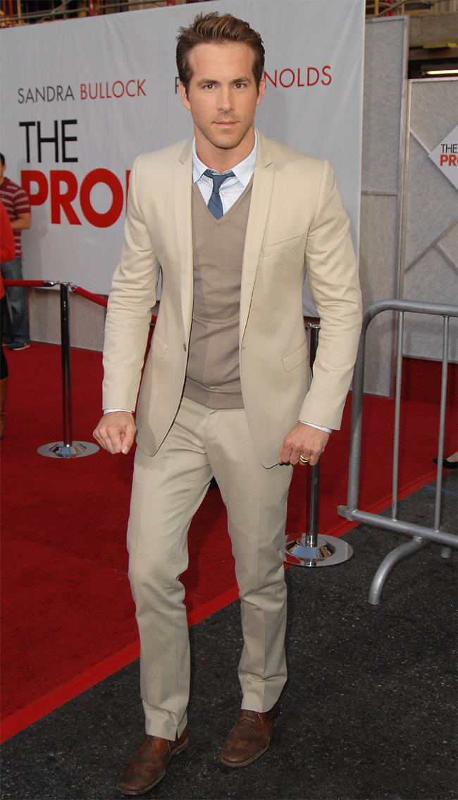 Ryan Reynolds - one of the most stylish actors in Hollywood