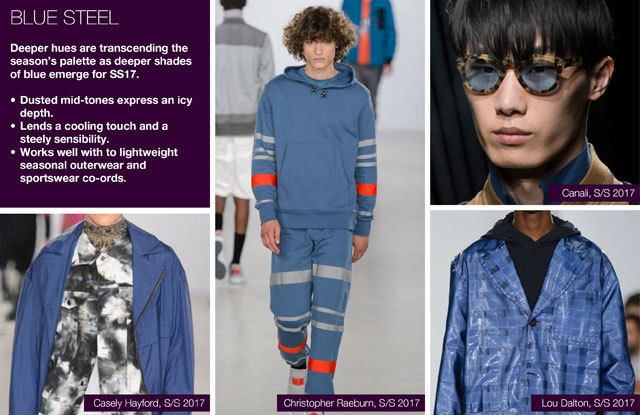 Spring-Summer 2017 runway overview: Directional colors in menswear