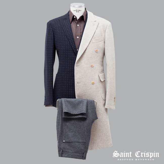 English bespoke and made-to-measure suits by Saunt Crispin