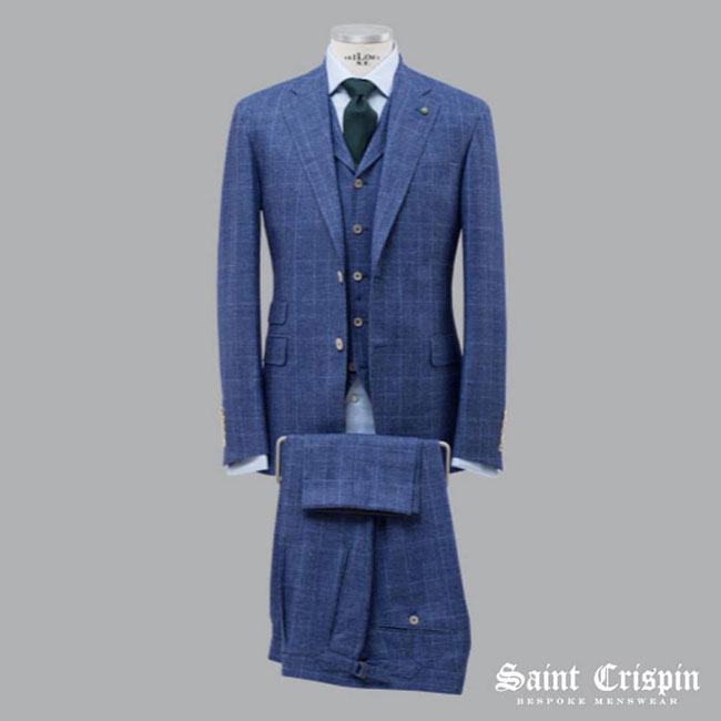 English bespoke and made-to-measure suits by Saunt Crispin