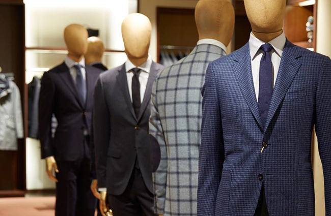 Spanish bespoke suits by Santa Eulalia