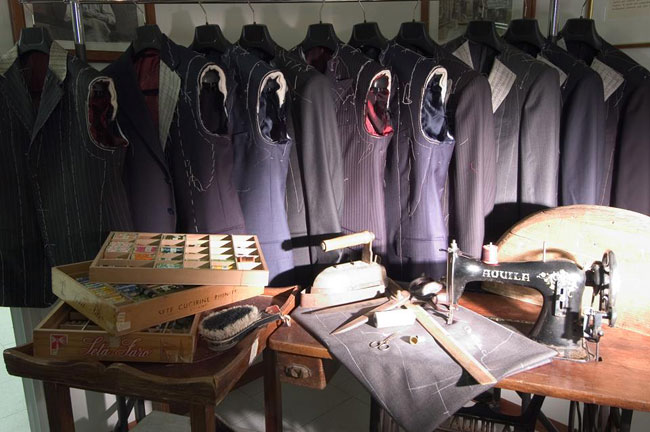 Italian tailor-made suits by Sartoria Silvio Zanella