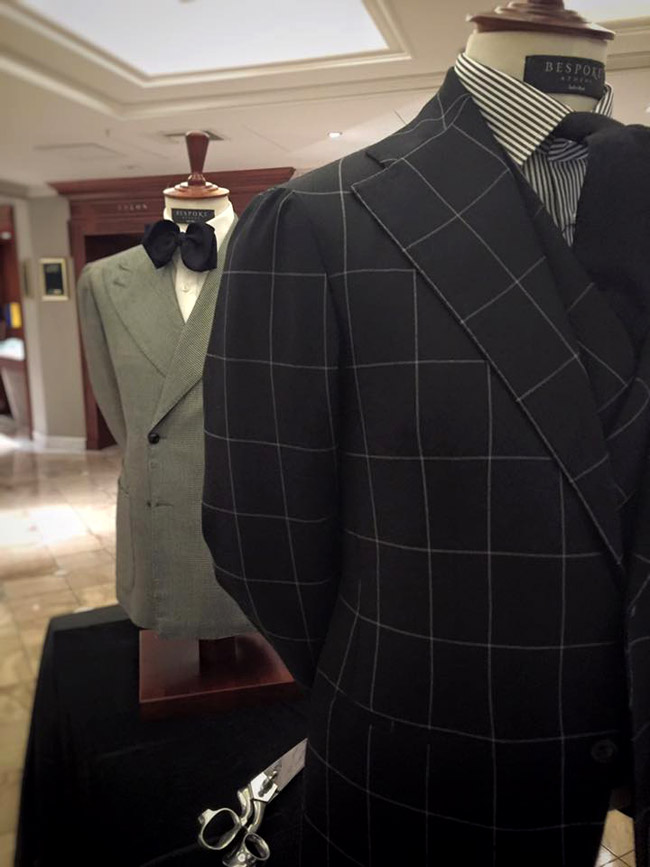 Italian handmade men's suits by Sciamat