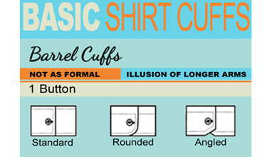 Basic shirt cuffs - how to choose