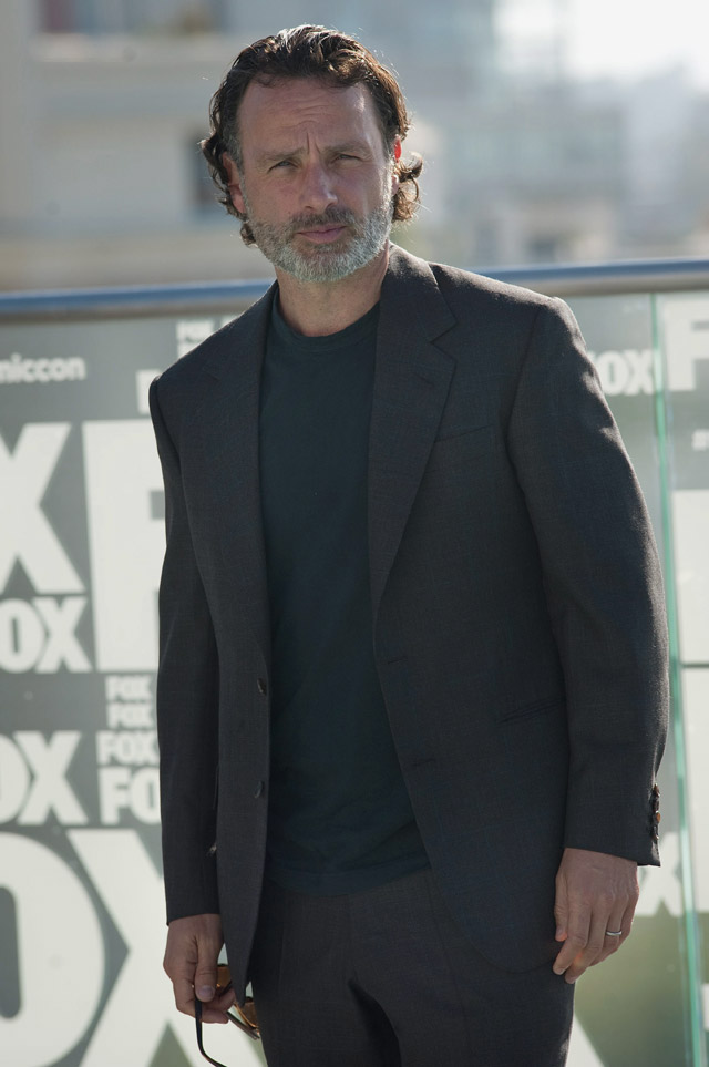 English actor Andrew Lincoln is among the nominees for Most Stylish Men 2016