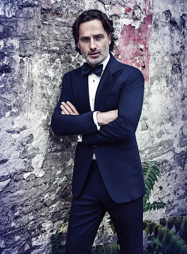 English actor Andrew Lincoln is among the nominees for Most Stylish Men 2016