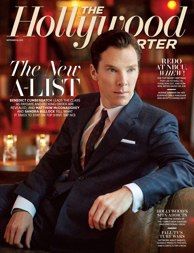 Benedict Cumberbatch - the most stylish Sherlock Holmes