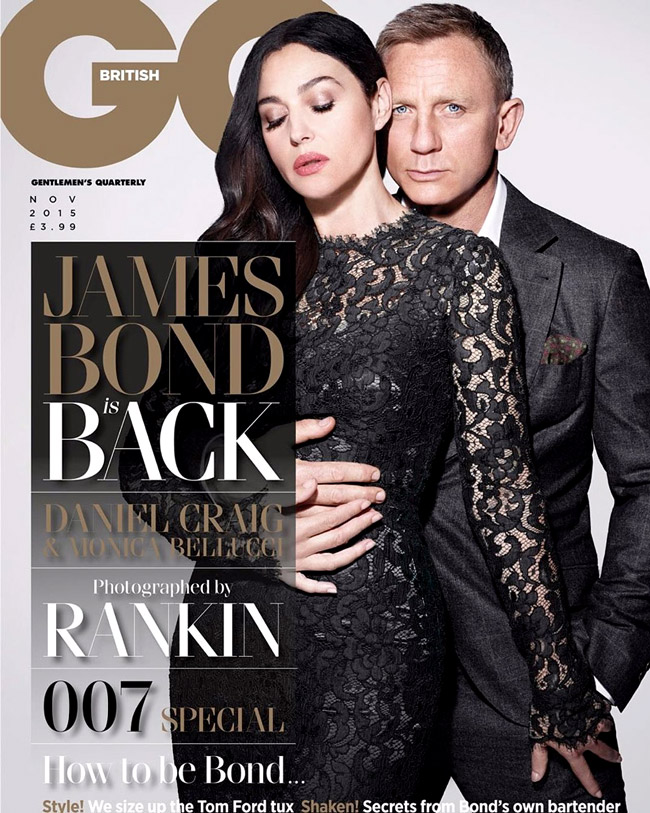 British actor Daniel Craig - as stylish as his character James Bond