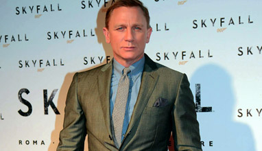 British actor Daniel Craig - as stylish as his character James Bond