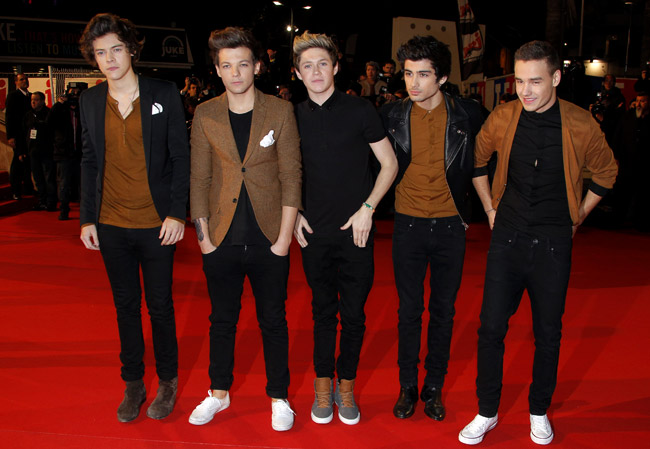 Celebrities' style: Harry Styles from British boy band One Direction 