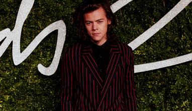 Celebrities' style: Harry Styles from British boy band One Direction