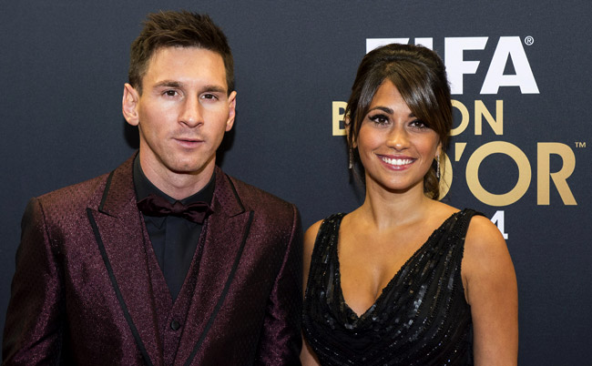 Celebrities' style: FIFA Ballon d'Or 2015 Winner Lionel Messi