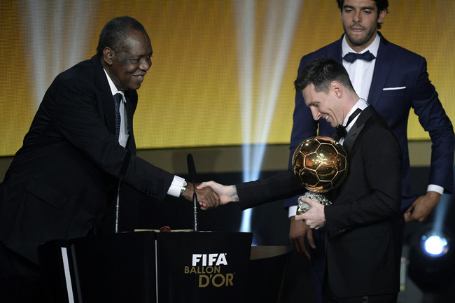 Celebrities' style: FIFA Ballon d'Or 2015 Winner Lionel Messi